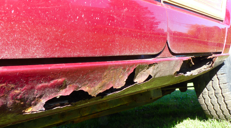Rusty rocker panel
